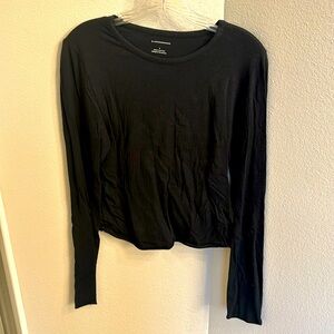 Black Anthropologie top